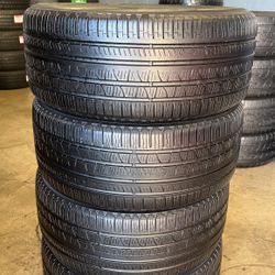 💵SET OF 4 USED TIRES💵 275/55/19 PIRELLI SCORPION •FREE INSTALL/BALANCE•