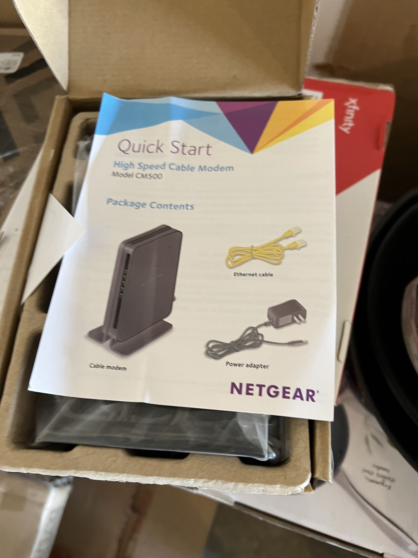 Net gear CM500 Modem