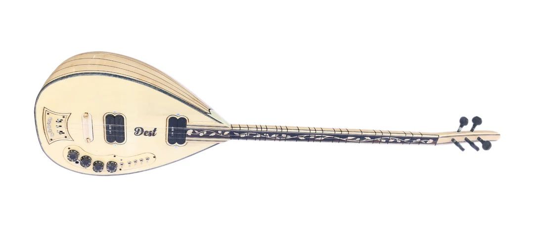 Long Neck Electric Saz Baglama Dest W2