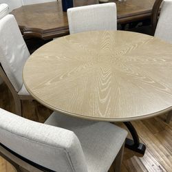 Brand New Round Dining Table Set, Same Day Delivery 