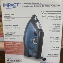 Impact— Advanced Steam Iron