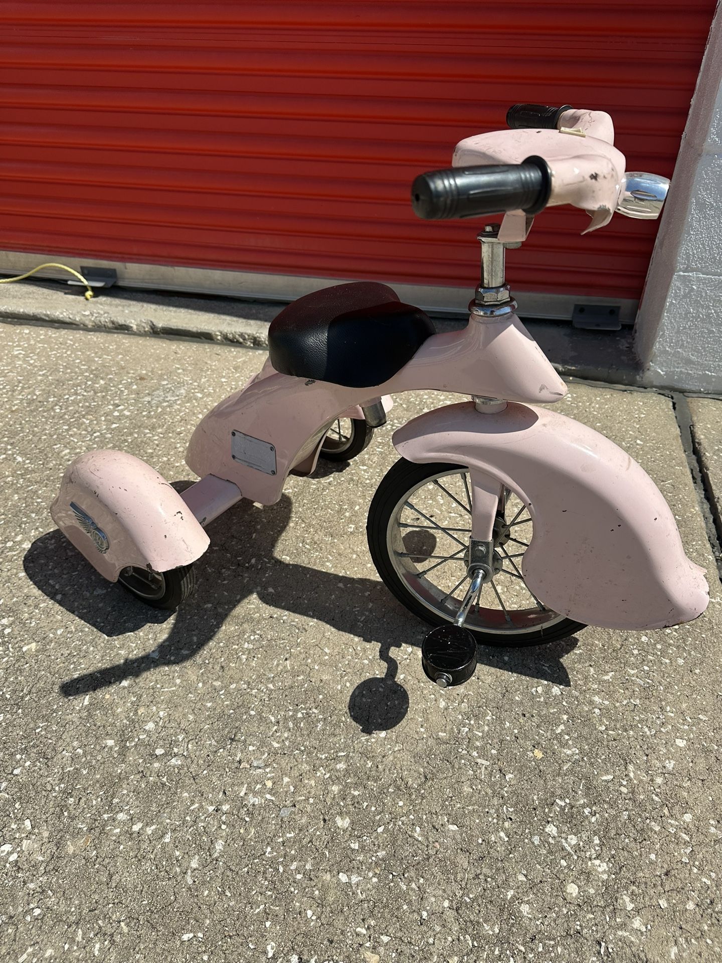 Antique Morgan Cycle Pink Fairy Retro Tricycle