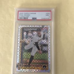 2025 Topps Chrome Paul Skenes