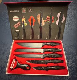Kunsion 6-Piece Kitchen Knife Set