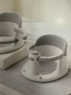 Baby Bath Seat for Babies 6 Months & Up, Bath Seats for Babies Sitting Up, Open Design, Non-Slip, Compact Toddler Bath Seat.
