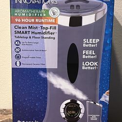 AIR INNOVATIONS MH-703 Clean Mist Top-Fill SMART Aromatherapy Humidifier
