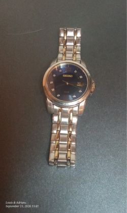 Seiko Solar Two-Tone Watch