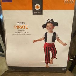 2t/3t Halloween Costume Toddler Pirate