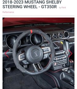 18-23 Mustang Shelby GT350 R steering wheel