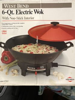 Farber Ware Electric Wok 6 Qt. Vantage Brand New.