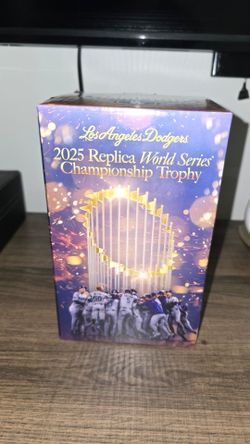 Dodgers 2025 Replica World Series Trophy