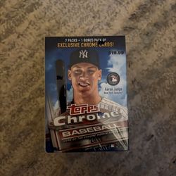 2017 Topps Chrome Box Sealed - Aaron Judge Rookie Year