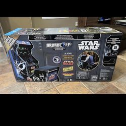 Arcade1up STAR WARS Arcade 1up Video Game Sit-down Bench Seat GOLD SEALED 