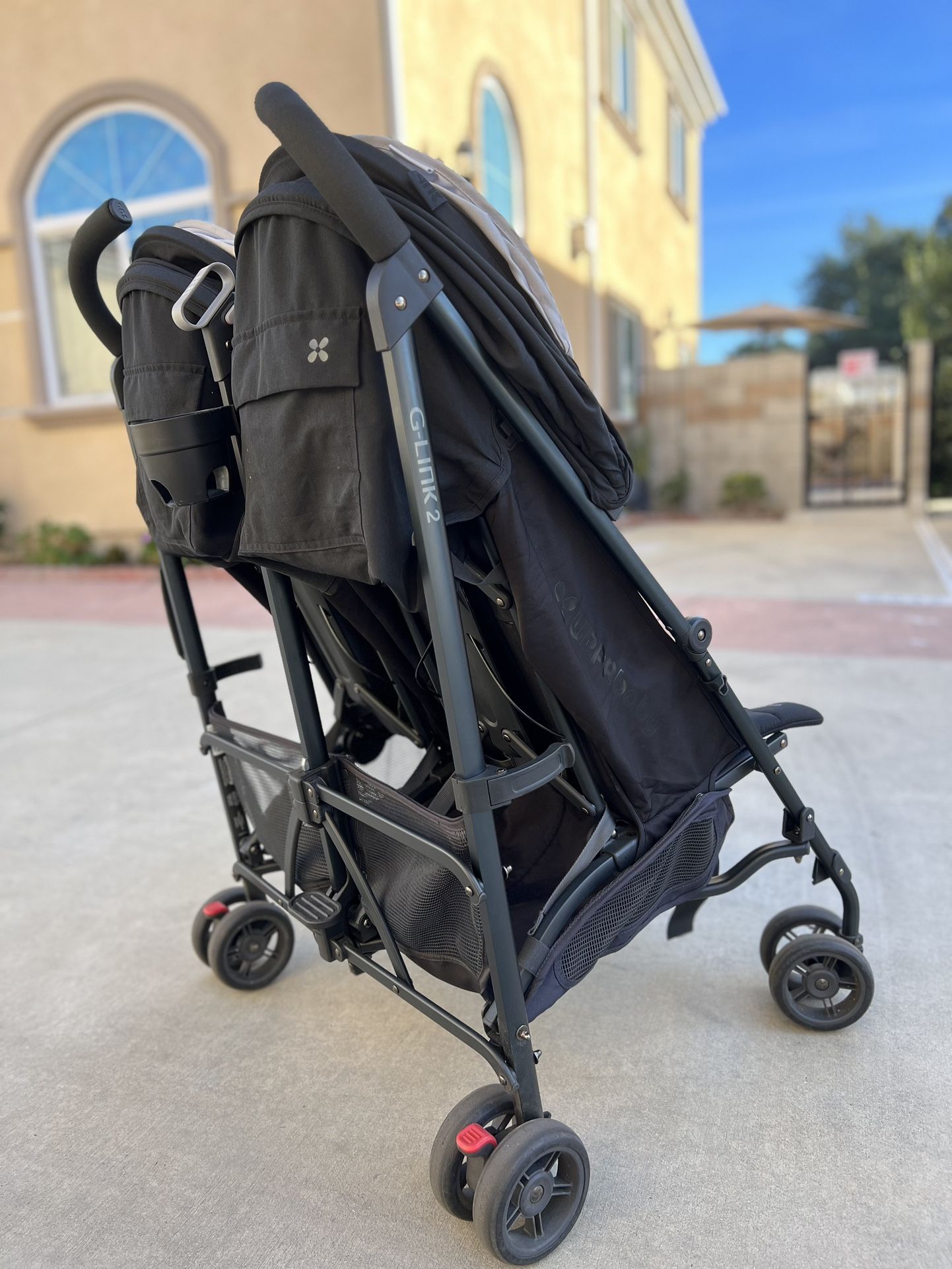 Month Old Uppababy Glink UppaBaby G-Link V2 Double Stroller (minor Defect)  For Sale In San Gabriel, CA OfferUp