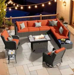 Patio furniture set outdoor new in. The box