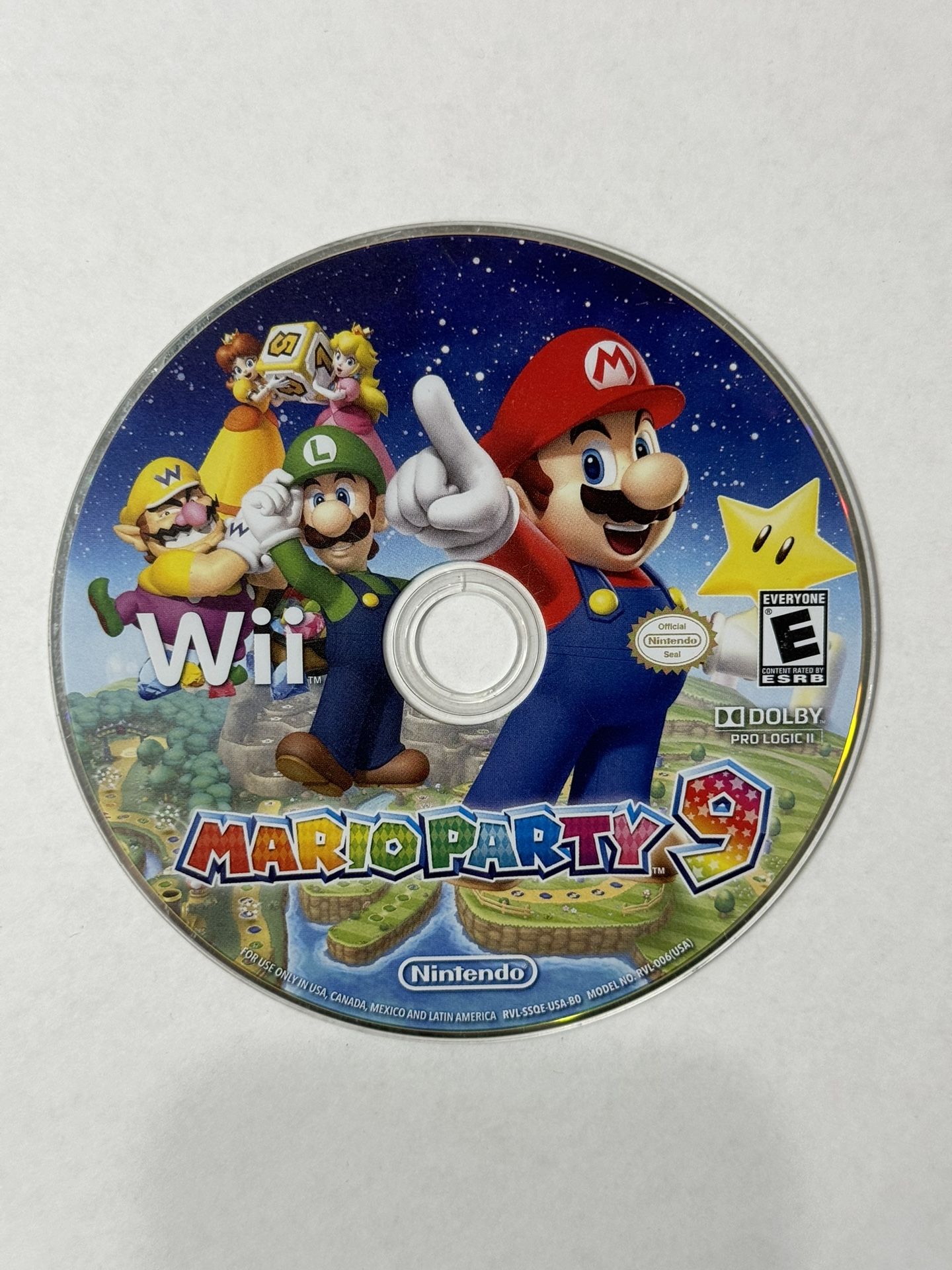 Mario Party 9 Mint Conditions Nintendo Wii GAME