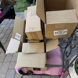About 10 Small Boxes For Packages For Free Pick Up At 19th Ave & Glendale 