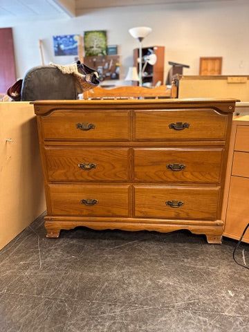 3 Drawer Dresser With Brass Pulls