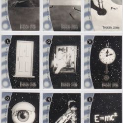 TWILIGHT ZONE 1 - 1999 RITTENHOUSE AUTOGRAPH CHALLENGE INSERT CARDS (SET OF 9)
