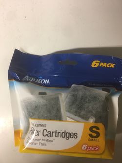 Aquarium filter cartridges