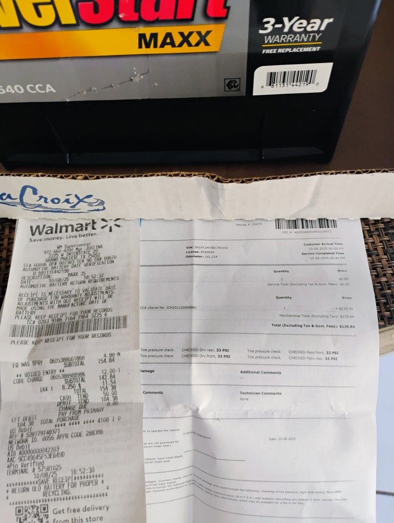 New Car Battery