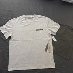 Essential fear of god “light oatmeal” shirt