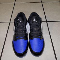 Nike Air Jordan 1 Low TD Men's Size 13 Game Royal Black Football Cleat FJ(contact info removed)