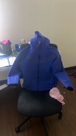 Nike Tech Fleece Full-Zip Hoodie Blue
