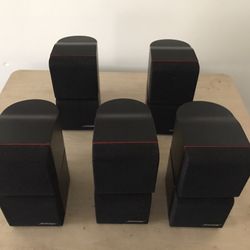 Bose Red Line Cube Speakers