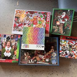 Seven jigsaw puzzles 🧩