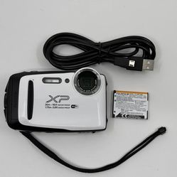Fujifilm FinePix XP130 16.4 MP Digital Camera-White