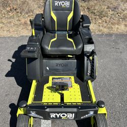 RYOBI 80V HP Brushless 30 Inch Electric Zero Turn Riding Mower