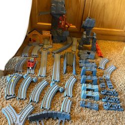 Trackmaster Blue Mountain Quarry Drop Deluxe Set