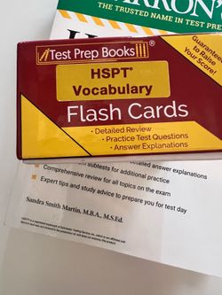 HSPT high school placement books