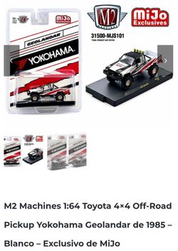 M2 Machines 1:64 Toyota 4x4 Yokohama MiJo Exclusive
