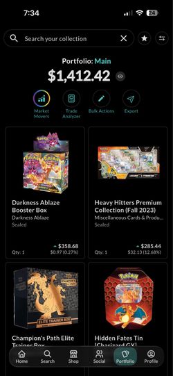 Pokemon collection