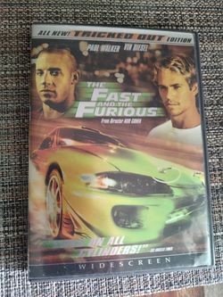 The Fast and the Furious DVD