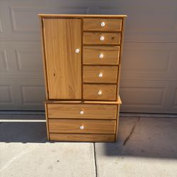 Baby Dresser & Cabinet Combo 