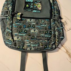Smiggle • Game on • Kids 16" Backpack Brand New With Tags • Ret $69