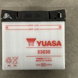 Brand New YUASA Battery 53030 BMW Ducati Moto Guzzi 