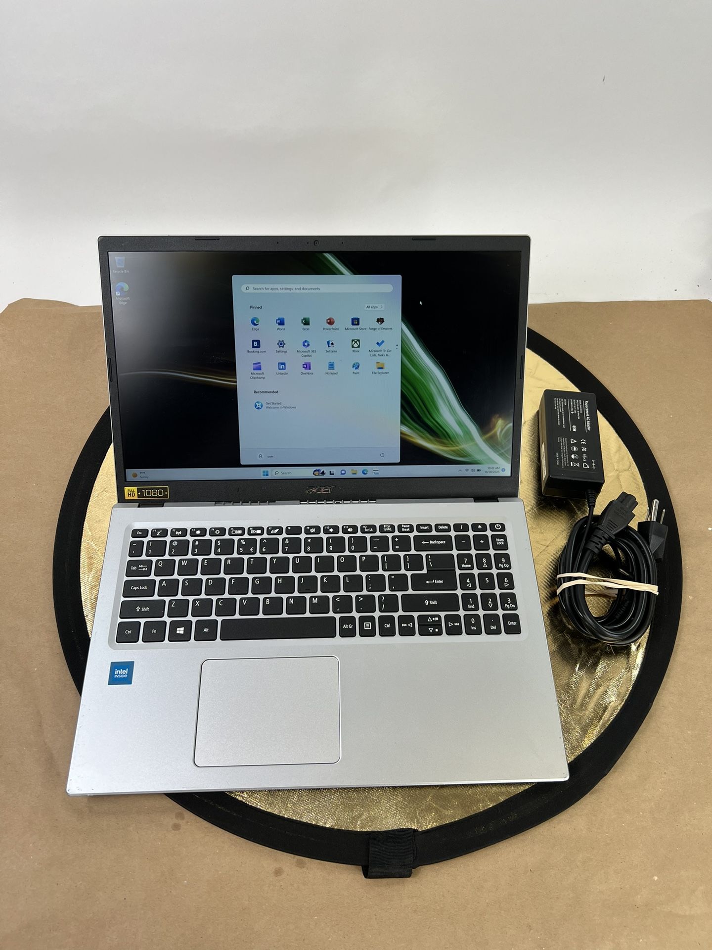 Tested Acer Aspire 1 A115-32 Windows 11 Laptop 128GB, 4GB RAM, Celeron N4500 1.1GHz - Basic 15.6” Laptop With Power Supply, Ready To Use