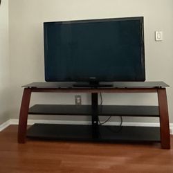 55” Panasonic Tv With Stand