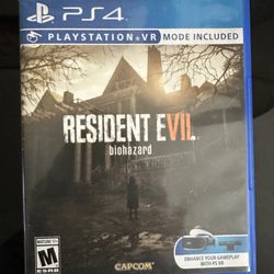 Resident Evil 7 Village PS4