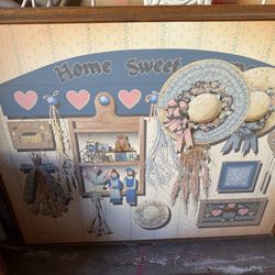 Huntington Framed Artwork 3 large pieces