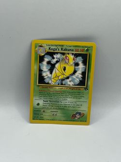 Pokemon Japanese Gym Challenge Koga’s Kakuna Card #14