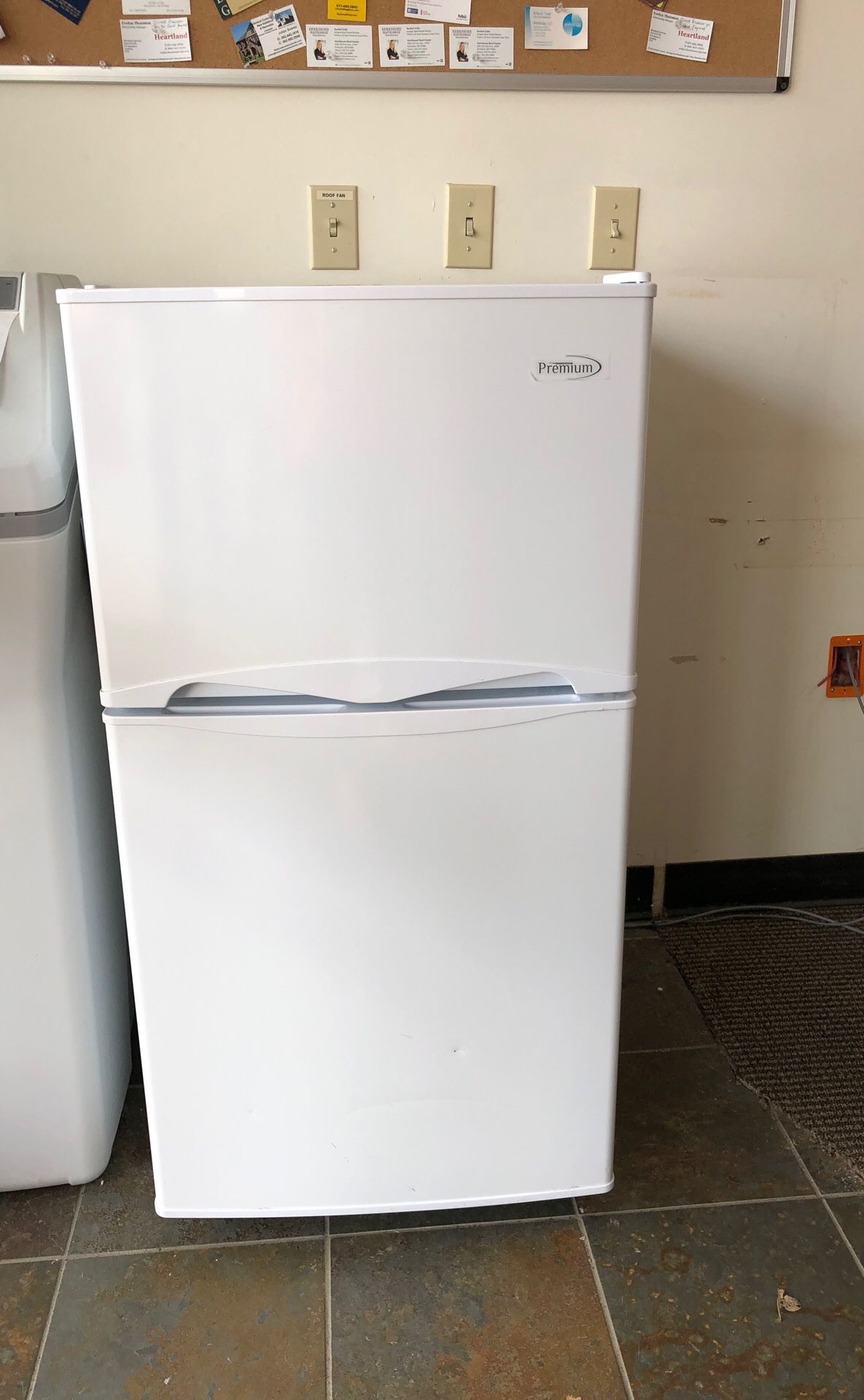 Mini fridge and freezer