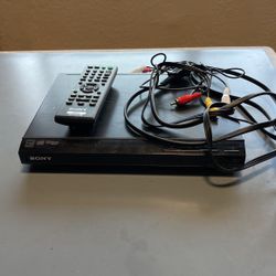 Sony DVD Player Everything Included 