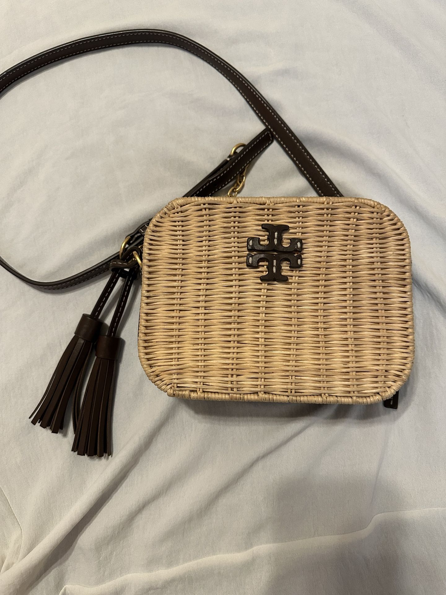 Tory Burch McGraw Wicker Bag