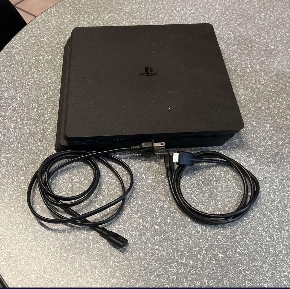 PS4 With Cords