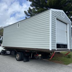 Sheds Relocated , Movemo Casita De Patio Container Rv Trailer Crane Available 